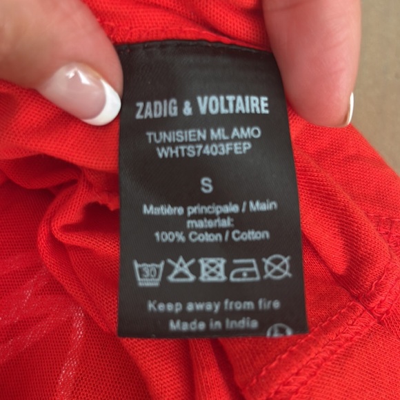 Zadig & Voltaire Tunisien Long Sleeve - Picture 10 of 10